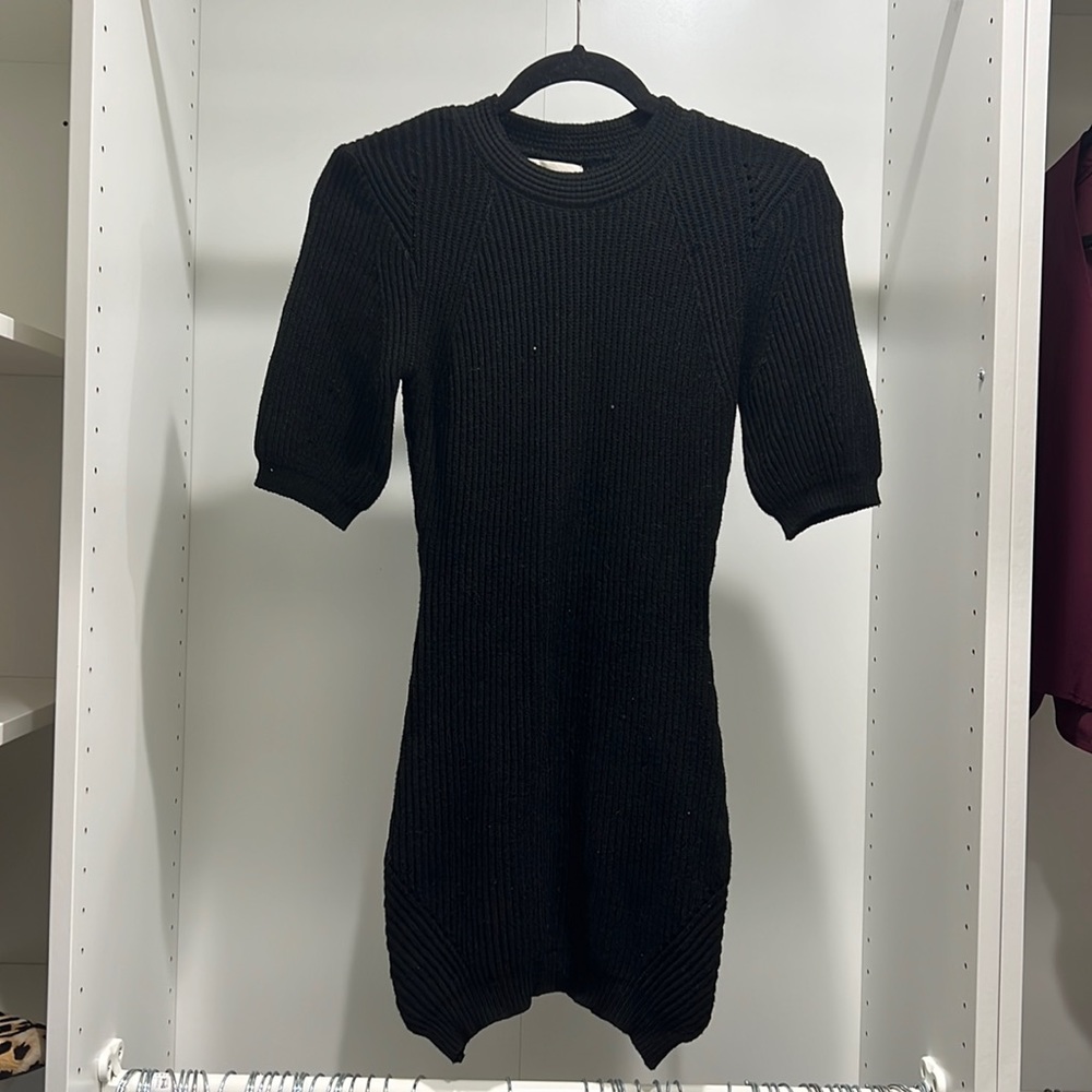 JOA Black Sweater Dress